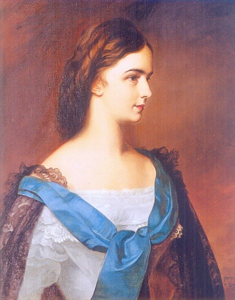 196-Портрет Елизаветы в юности